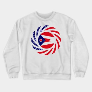 Ohio Murican Patriot Flag Series Crewneck Sweatshirt